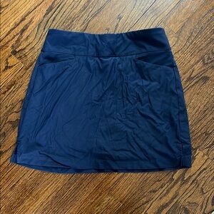 Elegant Navy Blue Women's Skirt